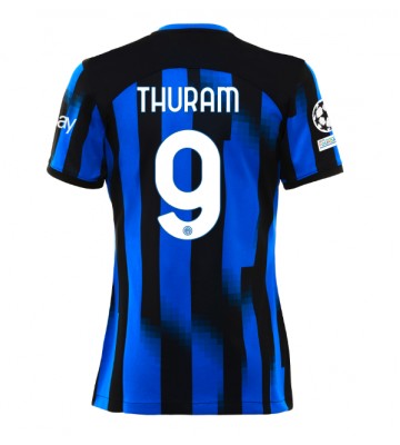 Inter Milan Marcus Thuram #9 Hemmatröja Kvinnor 2023-24 Kortärmad